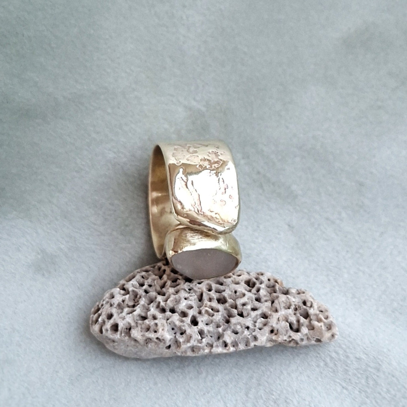 Prsten PJENA, PIJESAK, ŠLJUNAK UNIKAT-Prstenje-Minerva by Jelena Fogec