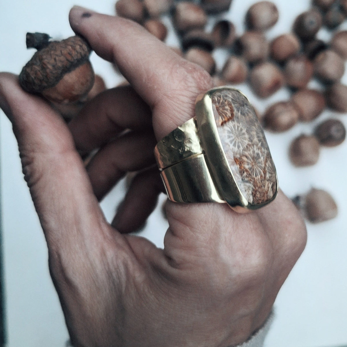 Prsten REBORN ACORN UNIKAT