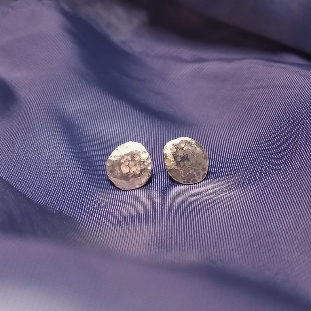 Naušnice MINI SILVER RELIEFS-Naušnice-Minerva by Jelena Fogec