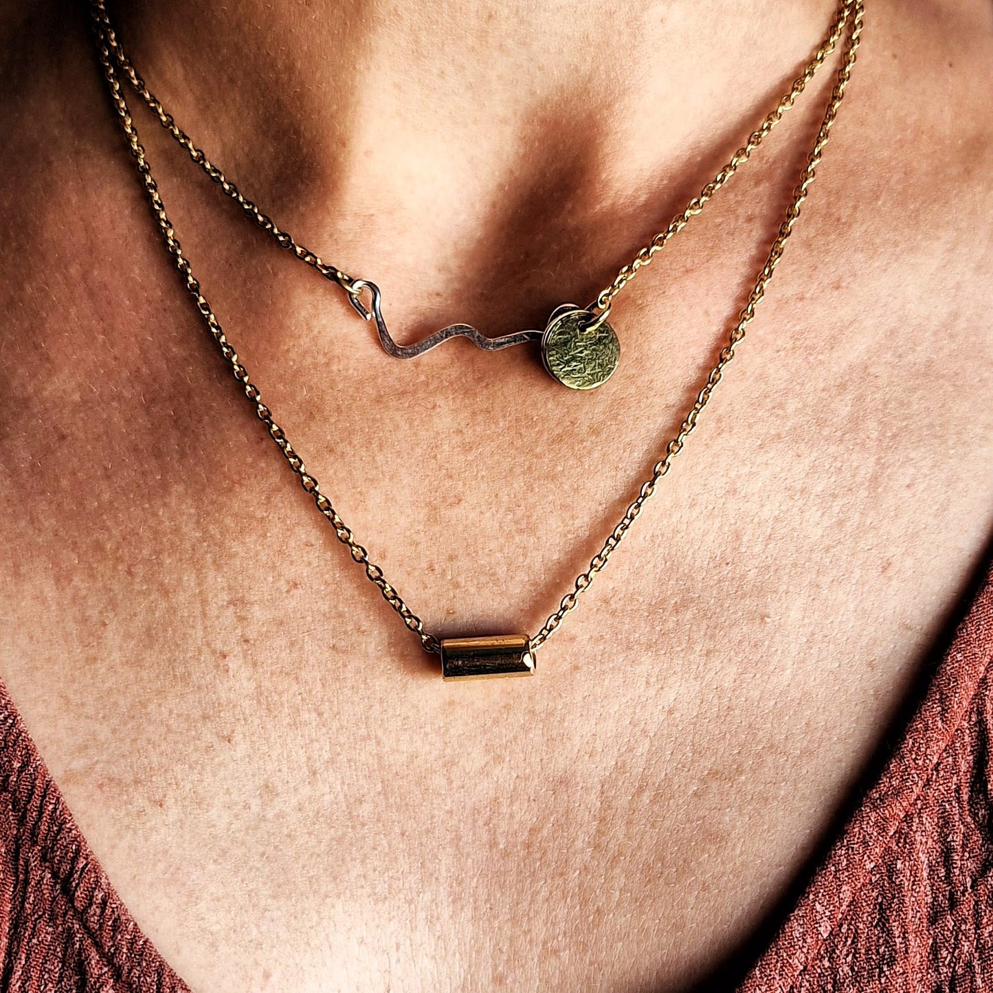 Set ogrlica LA LINEA / SUN & WAVE-Ogrlice-Minerva by Jelena Fogec