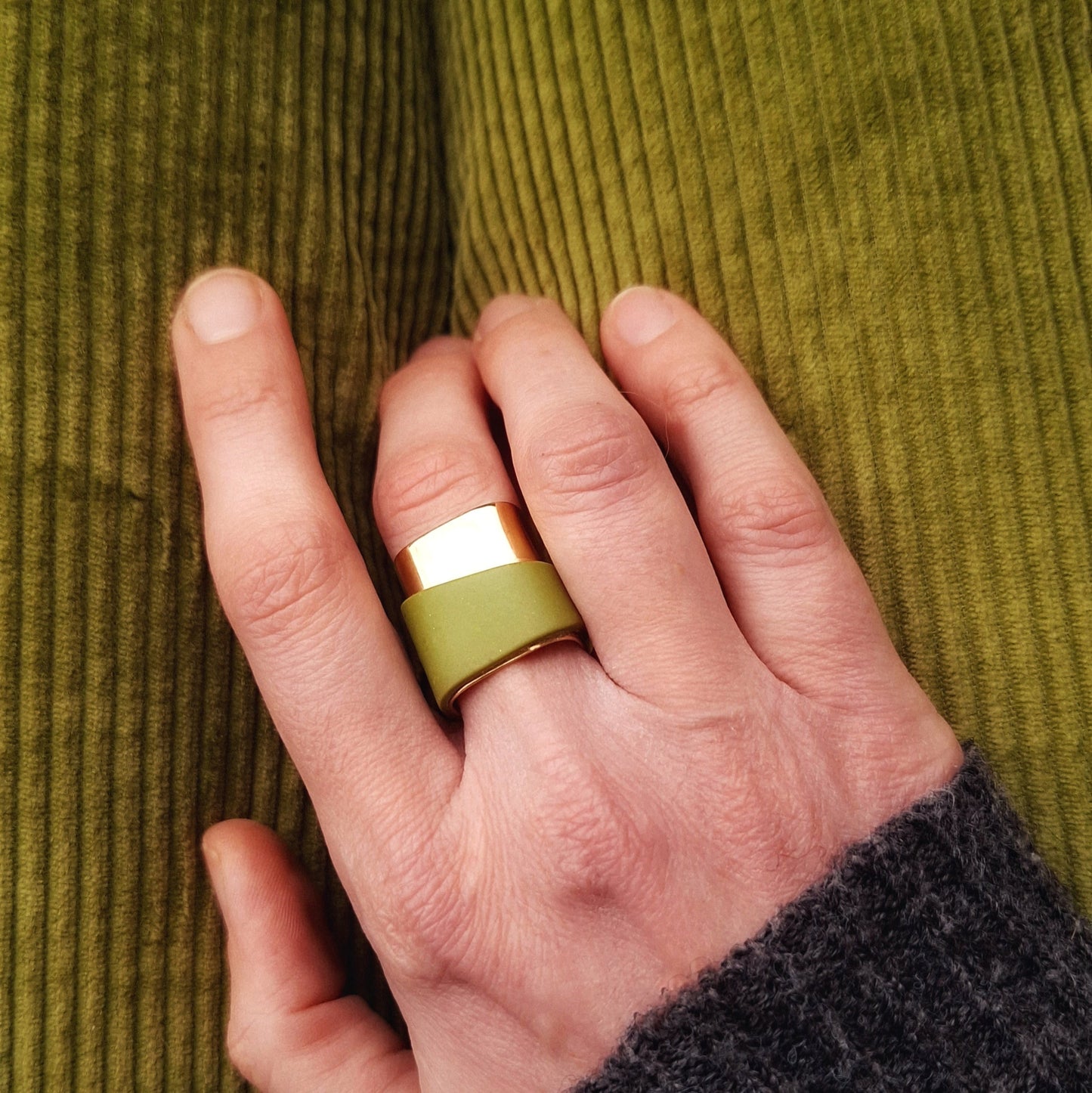 Prsten GREEN GLADE-Prstenje-Minerva by Jelena Fogec