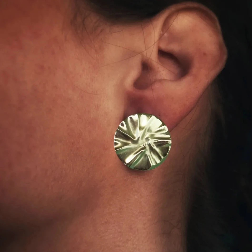 Naušnice Zgužvane ORANGINE-Minerva by Jelena Fogec