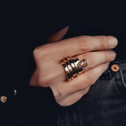 Prsten KAP IZ BOCE UNIKAT-Prstenje-Minerva by Jelena Fogec