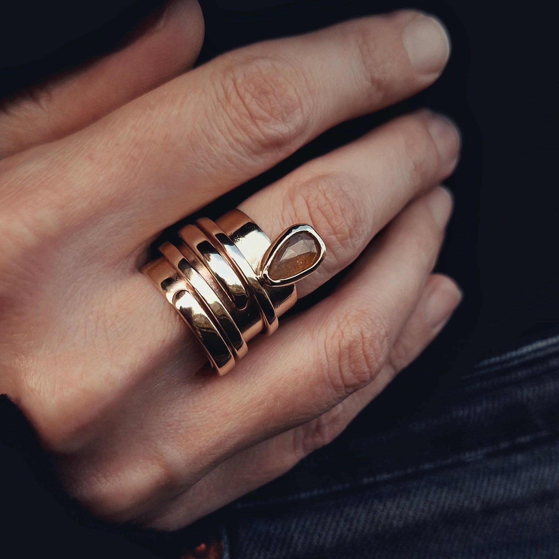 Prsten KAP IZ BOCE UNIKAT-Prstenje-Minerva by Jelena Fogec