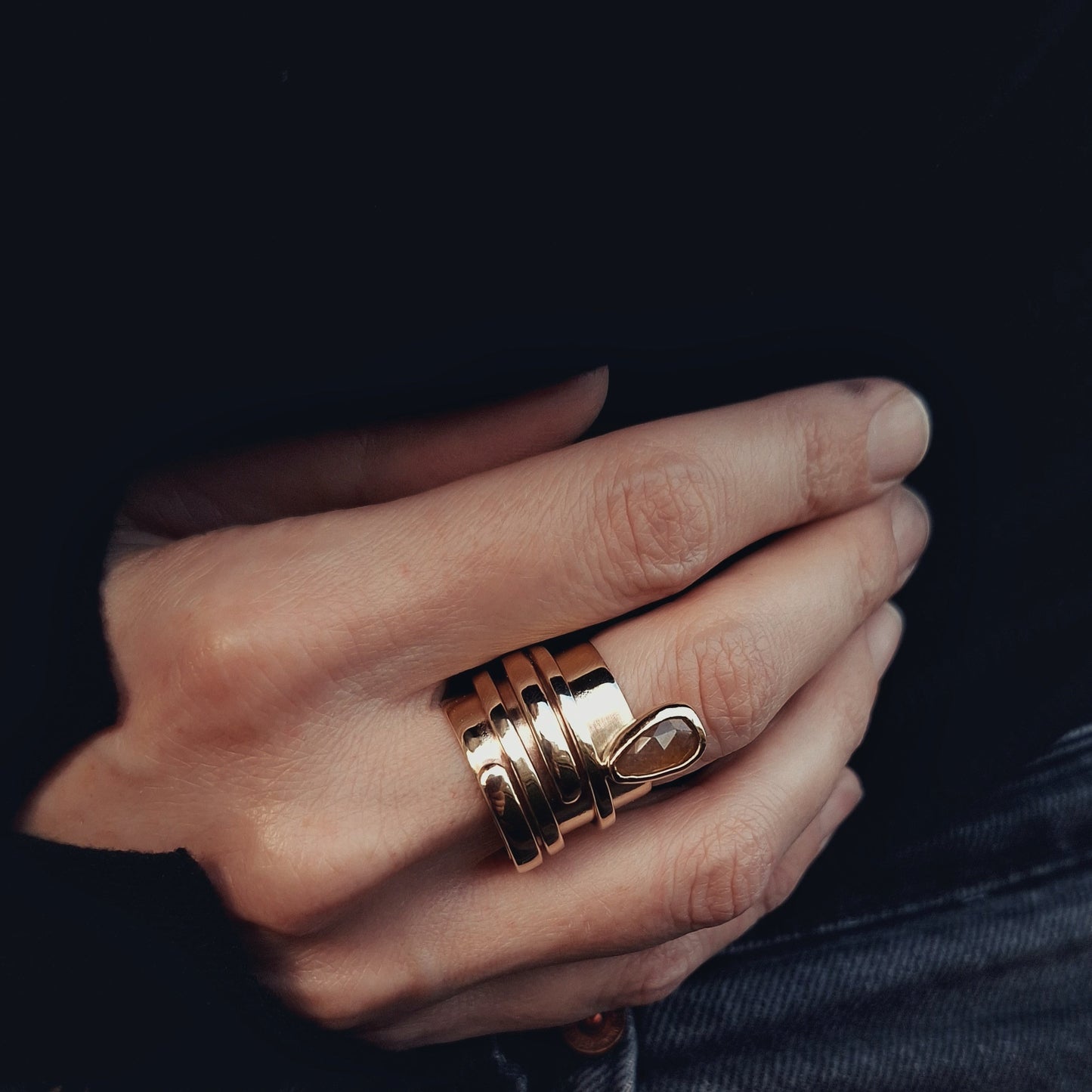 Prsten KAP IZ BOCE UNIKAT-Prstenje-Minerva by Jelena Fogec