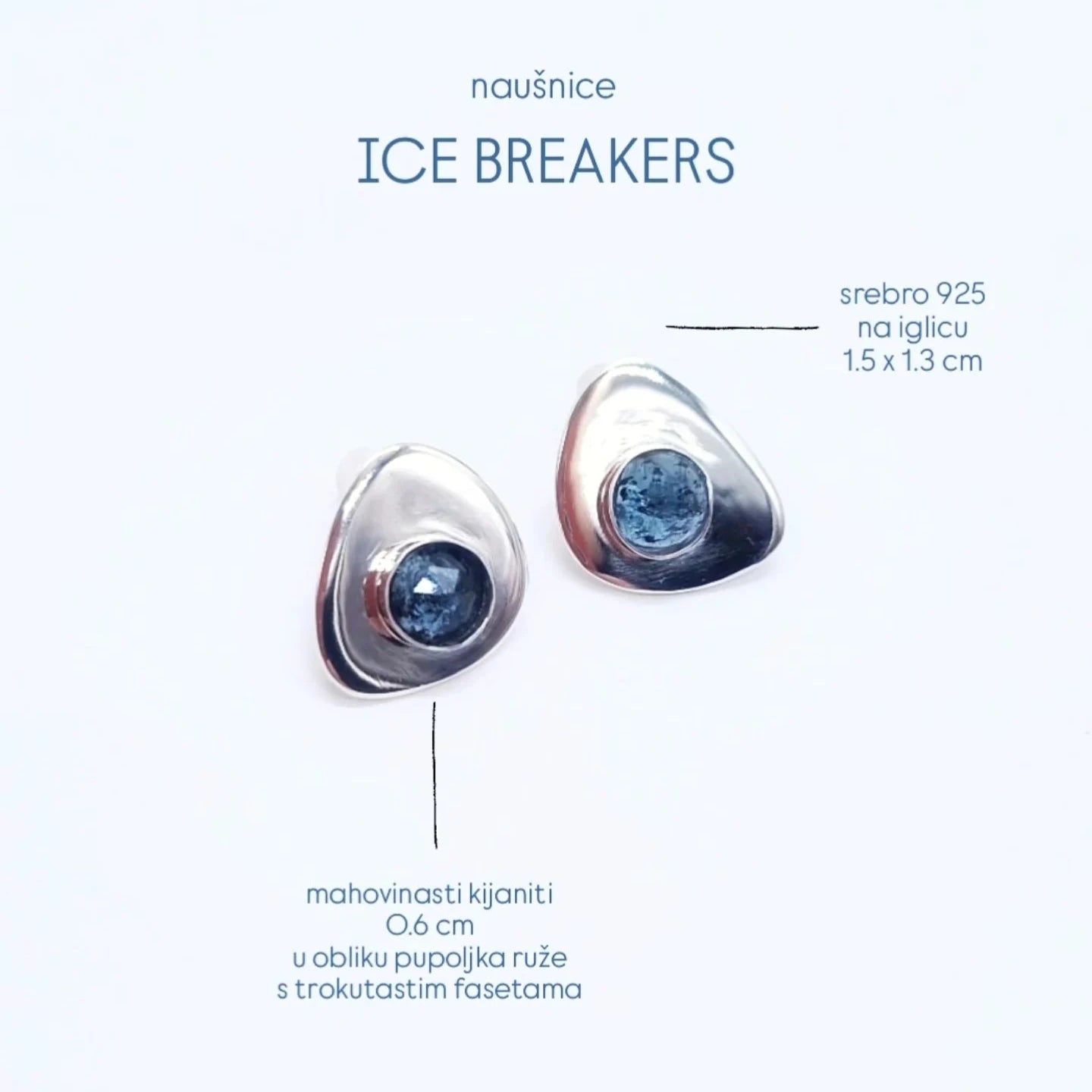 Naušnice Ice Breakers UNIKAT